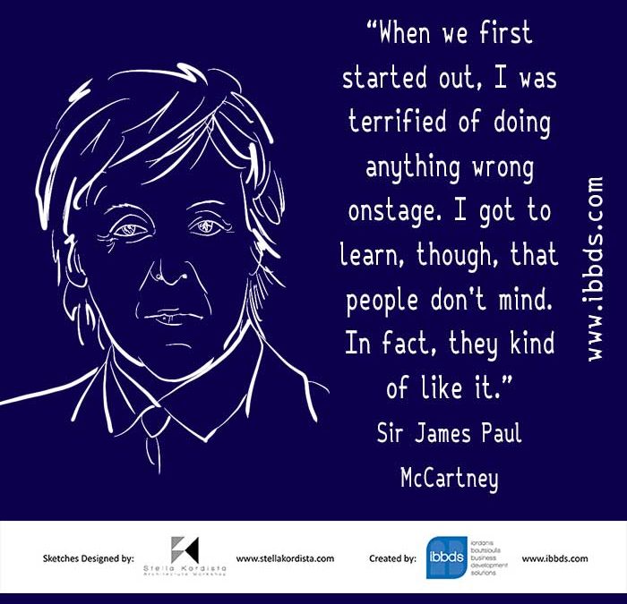 Funny Business Quotes, Paul McCartney, Onstage, by ibbds