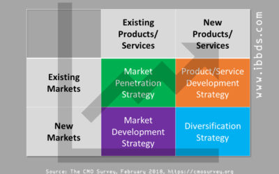 Types of Growth Strategies, Infographic by ibbds