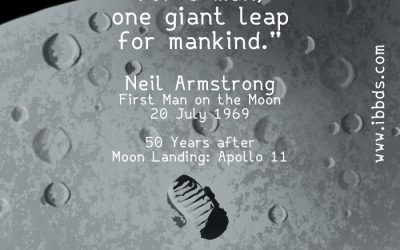 Inspirational Quotes, Neil Armstrong, First Man on the Moon, by ibbds